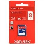 8GB Genuine SanDisk SDHC de alta capacidade de memória