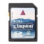 Genuine micro sd Kingston 4GB SDHC Class 4 Card KSSD4G