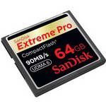 64 GB Genuine SanDisk Extreme Pro 90MB / S CompactFlash ASA6