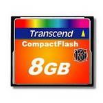 8 GB Genuine Transcend 133X. Memória Cartão CF ATS133XCF8G