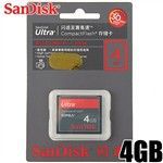 (SANDISK ULTRA) 200X 4GB CF Cartão de memória Flash