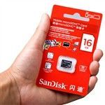 Cartão de memória Sandisk 16 GB TransFlash TF Micro SD