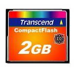 2 GB Genuine Transcend 133X. Memória Cartão CF ATS133XCF2G